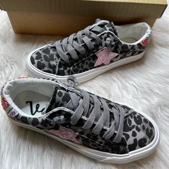 Very G Shoes - Very G Cosmic Leopard Sneakers